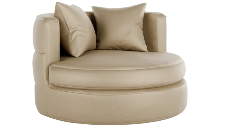 Loveseat Valentine Champaign Crème
